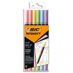 BIC Etui x 6 feutres double...