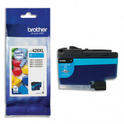 BROTHER Cartouche jet d'encre cyan LC426XLC