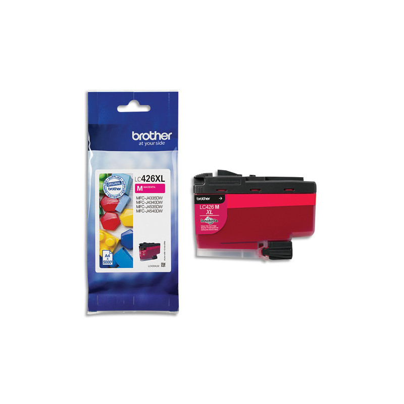 BROTHER Cartouche jet d'encre magenta LC426XLM