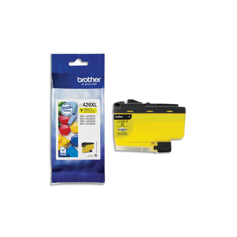 BROTHER Cartouche jet d'encre jaune LC426XLY