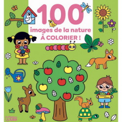 LITO DIFFUSION Livre de 64 pages de coloriage thème la nature au fil des saisons. A partir de 3 ans