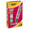 BIC Marking 2300 ECOlutions Marqueurs Permanents à Pointe Moyenne Biseautée - Couleurs Assorties x4