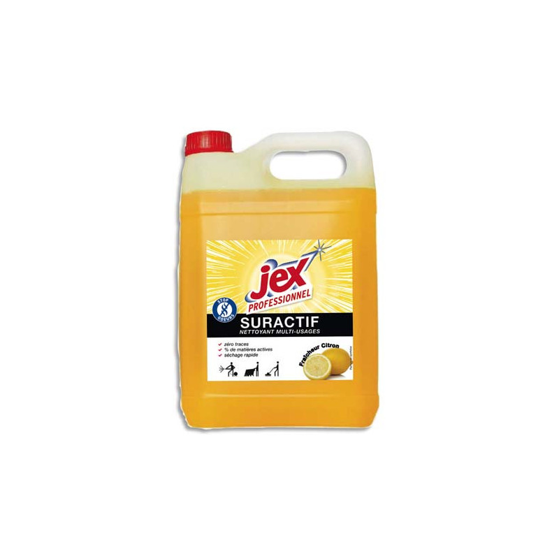 ST MARC Bidon de 5 litres nettoyant suractif JEX parfum citron