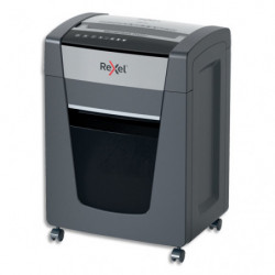 REXEL Destructeur de documents Momentum XP420+ coupe croisée 20 f,corbeille 60L,détruit agrafes/trombones