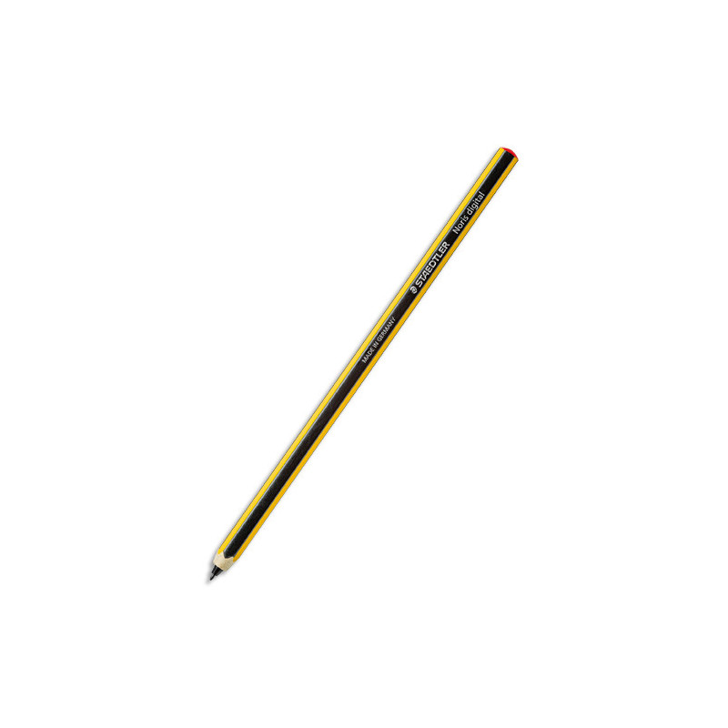 STAEDTLER Crayon stylet digital NORIS Wopex hexagonal jaune et noir pointe Fine de 0,7 mm