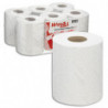 WYPALL Lot de 6 rouleaux L10 de 430 feuilles blanches 1 pli. Pour distributeur portable WypAll® (6221)