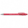 PAPERMATE Stylo bille Flexgrip pointe moyenne rétractable encre Rouge corps caoutchouc