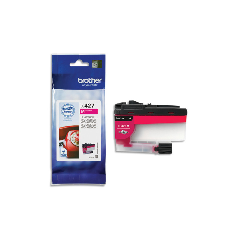 BROTHER Cartouche jet d'encre magenta LC427M