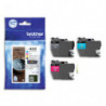 BROTHER Pack de 4 cartouches Jet d'encre LC422VAL