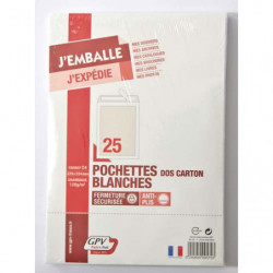 GPV Paquet de 25 pochettes...