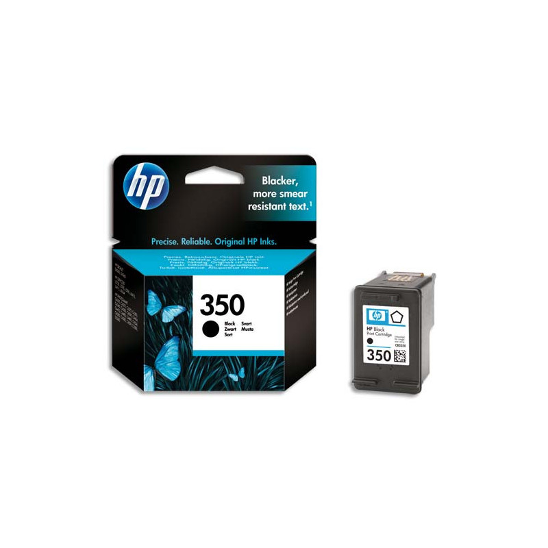 HP Cartouche Jet d'encre Noir 350 CB335EE 20743