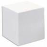 QUO VADIS Recharge bloc cube Blanc 9x9x7,5cm 590 feuilles mobiles 80g PEFC