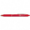 PILOT Stylo Roller FriXion Clicker rétractable, pointe moyenne Rouge