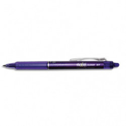 PILOT Stylo Roller FriXion Clicker rétractable, pointe moyenne Violet