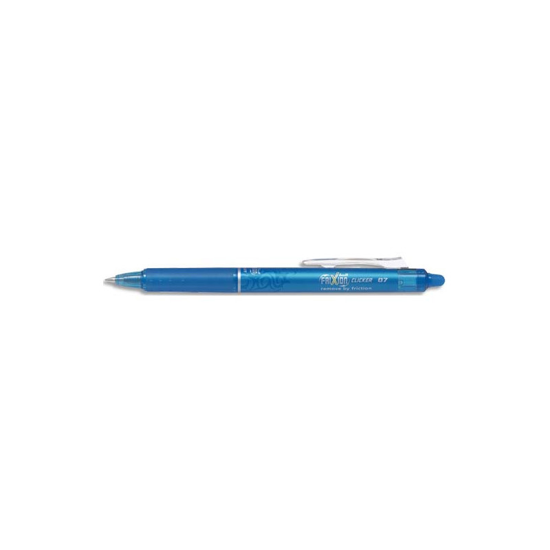 PILOT Stylo Roller FriXion Clicker rétractable, pointe moyenne Turquoise