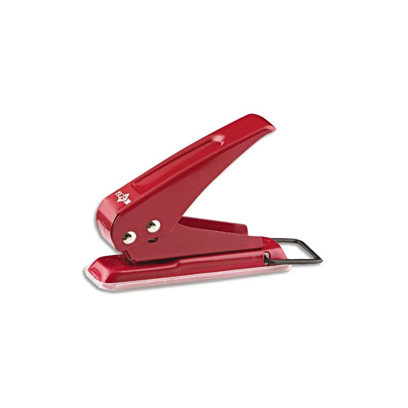 WONDAY Perforateur 1 trou capacité 20 feuilles, coloris assortis. Sous blister