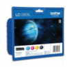 BROTHER Value pack Jet d'encre 4 couleurs (1 Cyan+1 Magenta+1 Jaune+1 Noir) LC1280XLVALBP