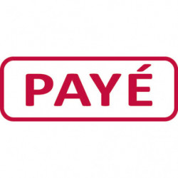 TRODAT Timbre formule PAYE...