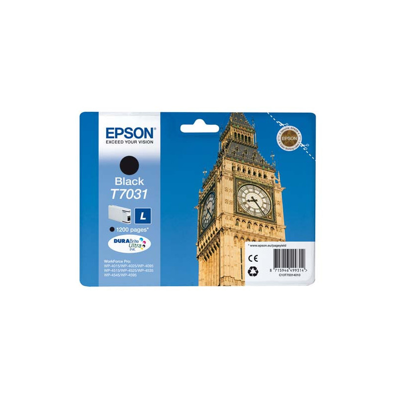 EPSON Jet Encre Noir L C13T703140-C13T703140