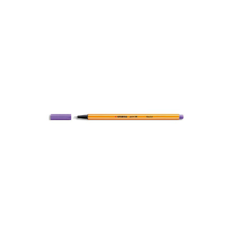 STABILO point 88 stylo-feutre pointe fine (0,4 mm) - Violet