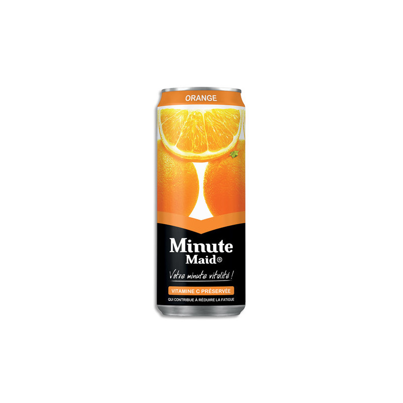 MINUTE MAID Canette de jus d'Orange de 33 cl