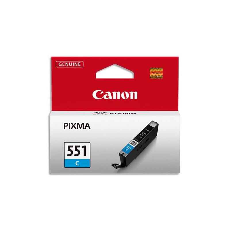 CANON Cartouche Jet d'encre Cyan 551 6509B001