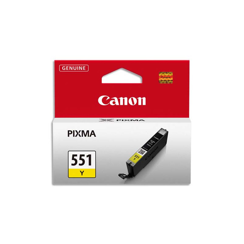 CANON Cartouche Jet d'encre Jaune 551 6511B001