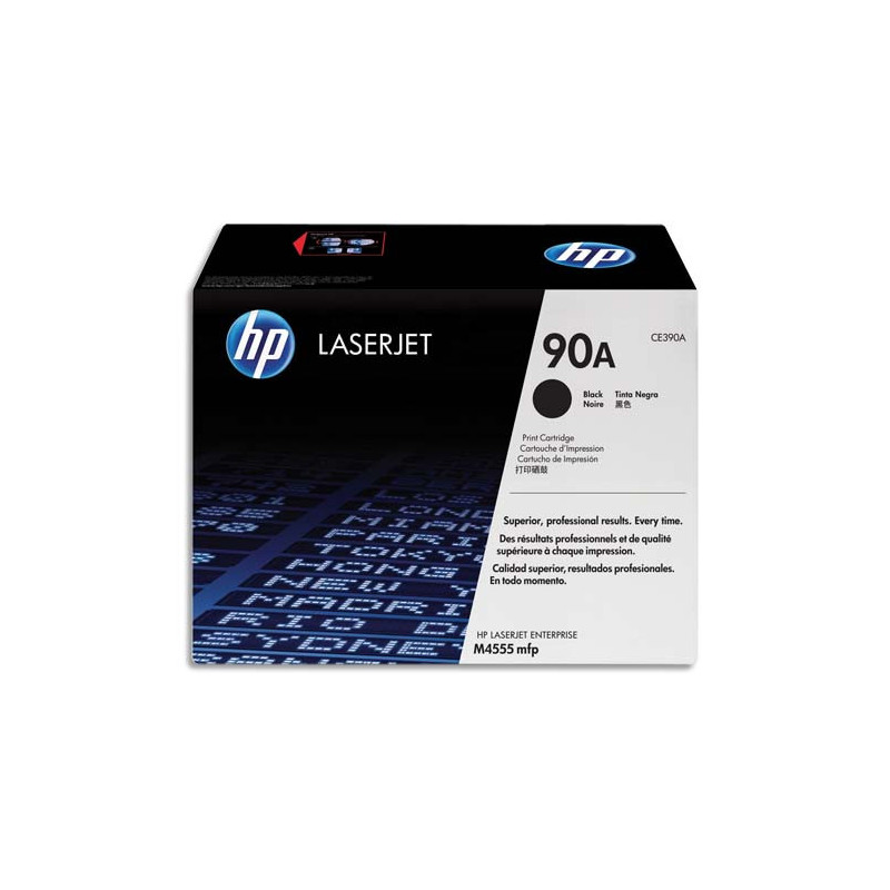 HP Cartouche Laser Noir CE390A