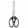 WONDAY Ciseaux Electron 17 cm lame inox, bouts ronds - Version droitiers sous blister