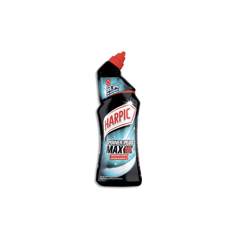 HARPIC Gel wc Harpic power plus surpuissant désinfectant 750ml