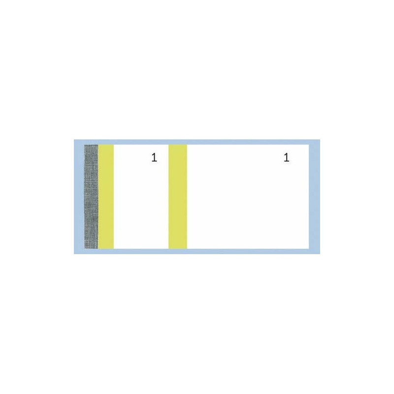 EXACOMPTA Bloc vendeur 100 feuillets 60x135 mm Jaune