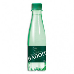 BADOIT Bouteille plastique d'eau pétillante 33 cl minérale