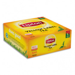LIPTON Boîte de 100 sachets...