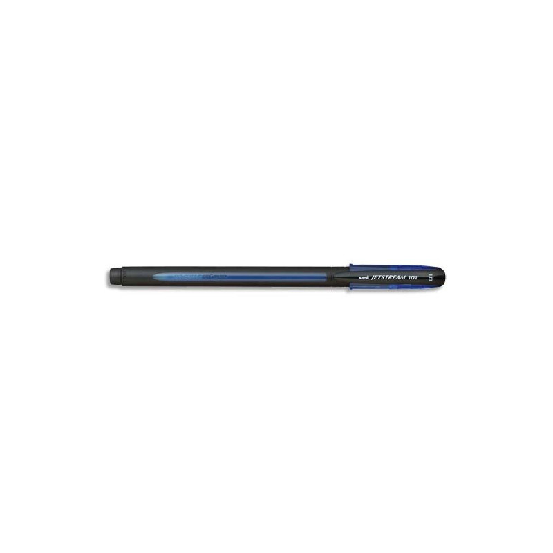 UNI-BALL Roller encre gel JETSTREAM 101, encre Bleue, écriture médium 1mm