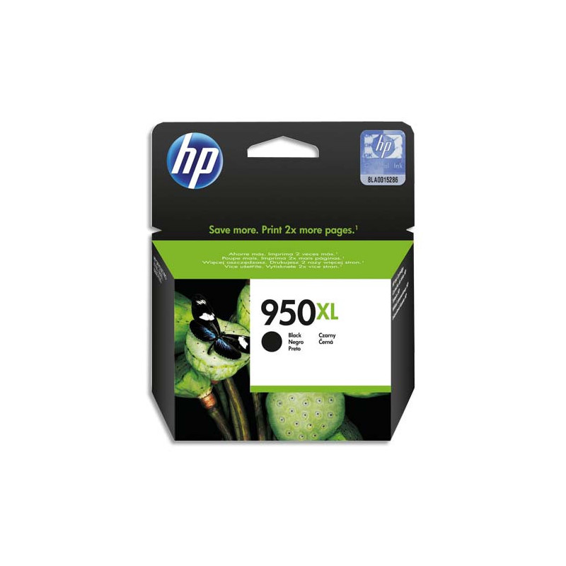 HP 950XL Cartouche d'Encre Noire grande capacité Authentique (CN045AE)