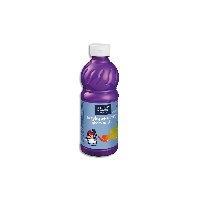 LEFRANC & BOURGEOIS Flacon de 500ml gouache Glossy Violet