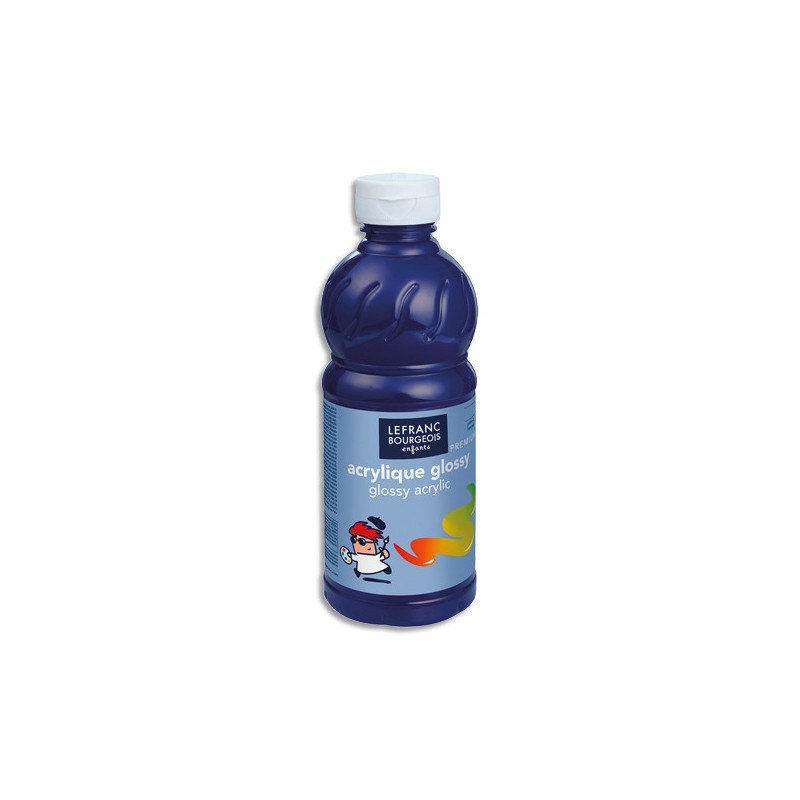 LEFRANC & BOURGEOIS Flacon de 500ml gouache Glossy outremer
