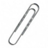 MAPED Attache-lettres ondulée en acier galvanisé, 77 mm, boîte de 100