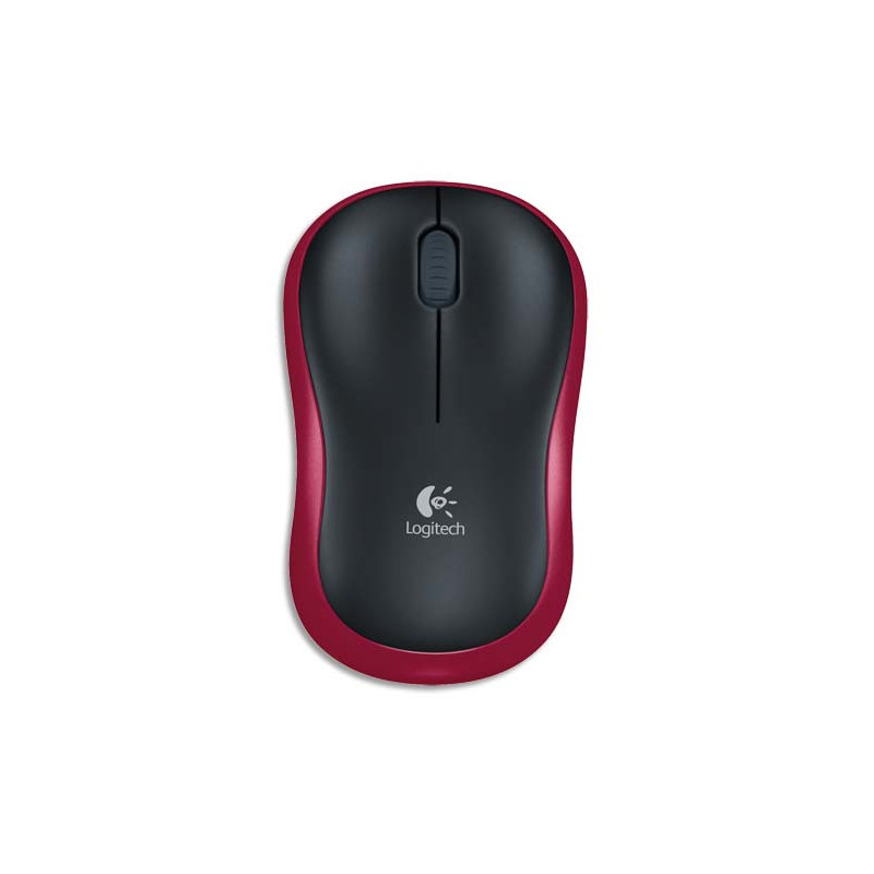 LOGITECH Souris sans fil M185 Rouge 910-002237