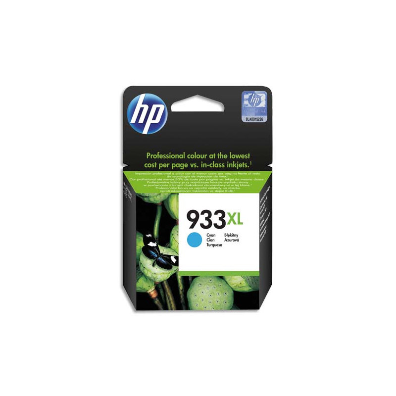 HP Cartouche Jet d'encre Cyan 933XL CN054A