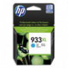 HP Cartouche Jet d'encre Cyan 933XL CN054A