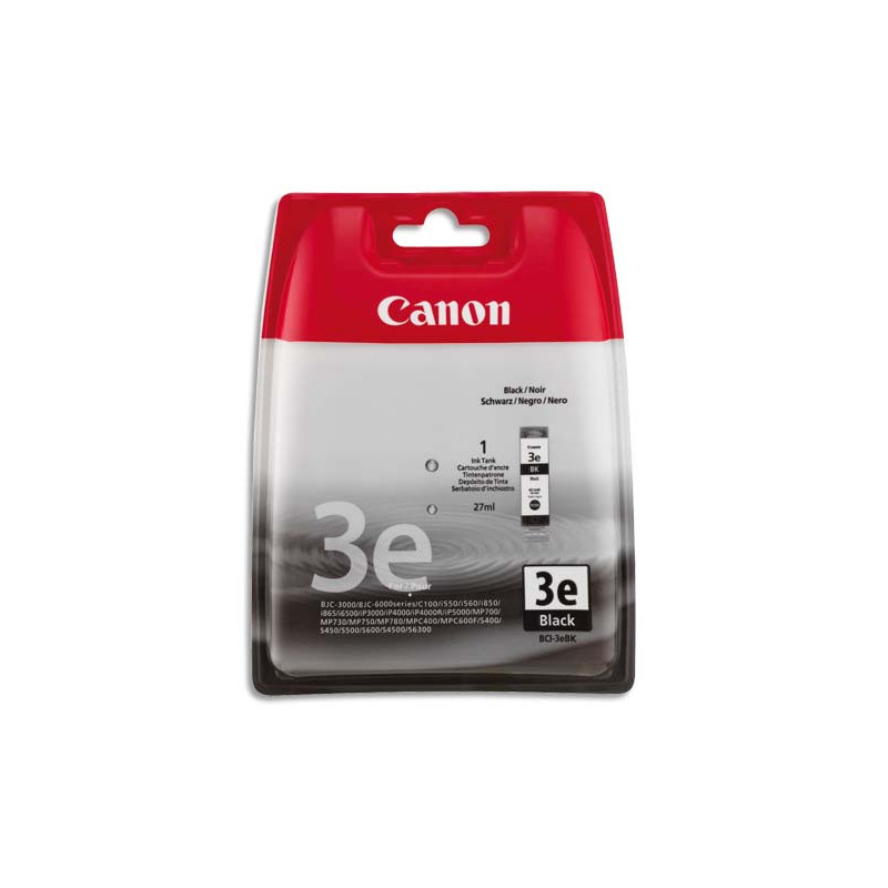 CANON Cartouche jet d'encre Noir pour BJC6000 BCI 3BK