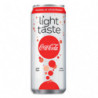 COCA-COLA Light canette Slim de boisson gazeuse pétillante de 33 cl