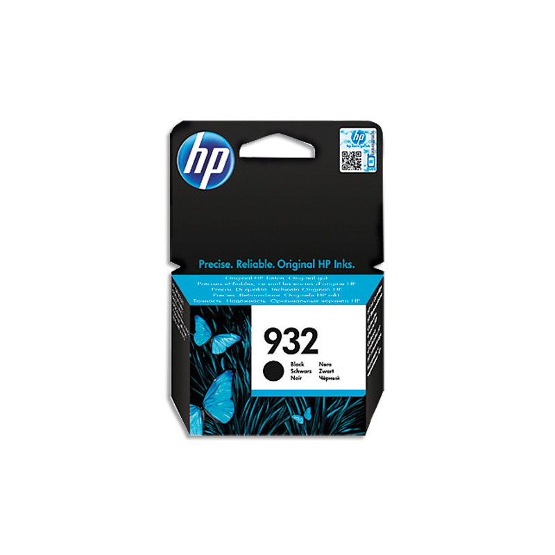 HP 932 Cartouche d'Encre Noire Authentique (CN057AE)