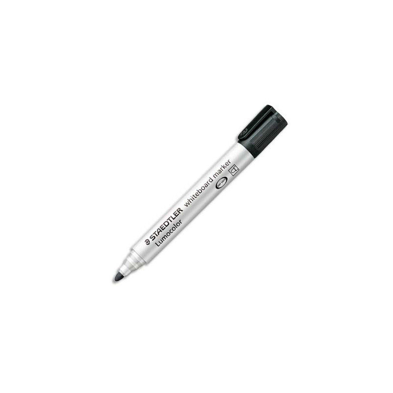 STAEDTLER Marqueur effaçable à sec pour tableaux Blancs pointe ogive encre à base d'alcool Noire 351