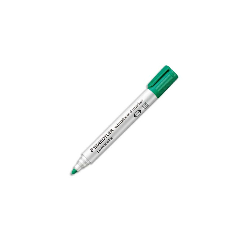STAEDTLER Marqueur effaçable à sec pour tableaux Blancs pointe ogive encre à base d'alcool Verte 351
