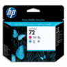 HP Tête d'impression Cyan et Magenta n°72 C9383A