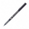 PILOT Stylo Roller pointe tubulaire 0,7 mm encre liquide Noire HI-TECPOINT BX-V7