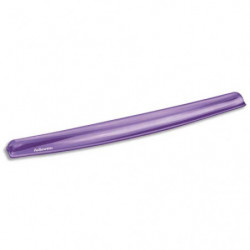 FELLOWES Repose-poignet pour clavier gel crystal Violet - 91437