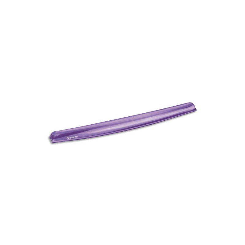 FELLOWES Repose-poignet pour clavier gel crystal Violet - 91437